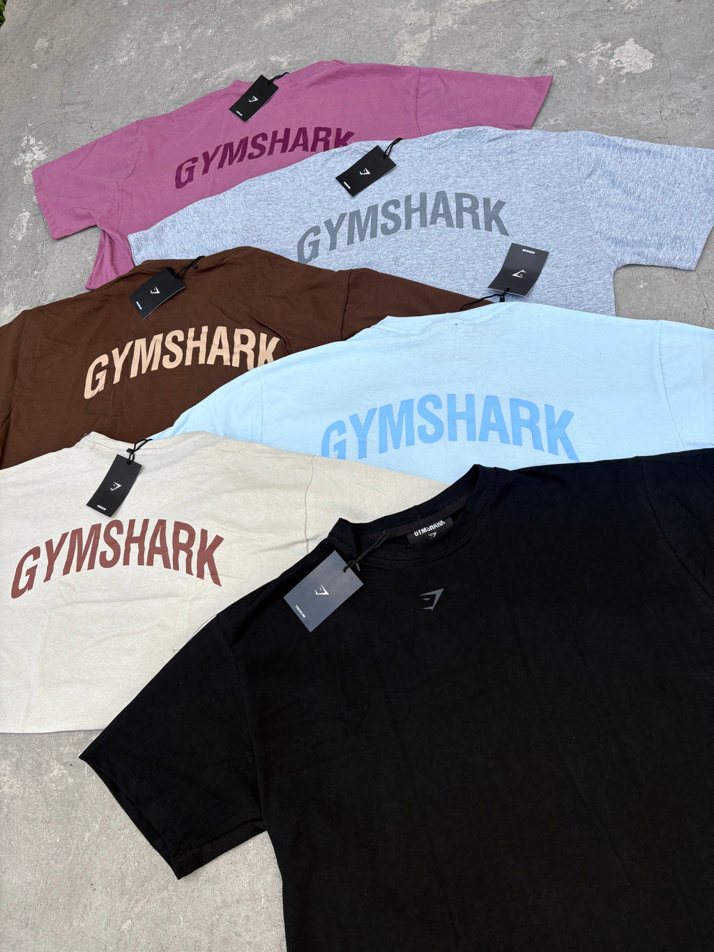 PLAYERA GYMSHARK LETRAS EN ESPALDA