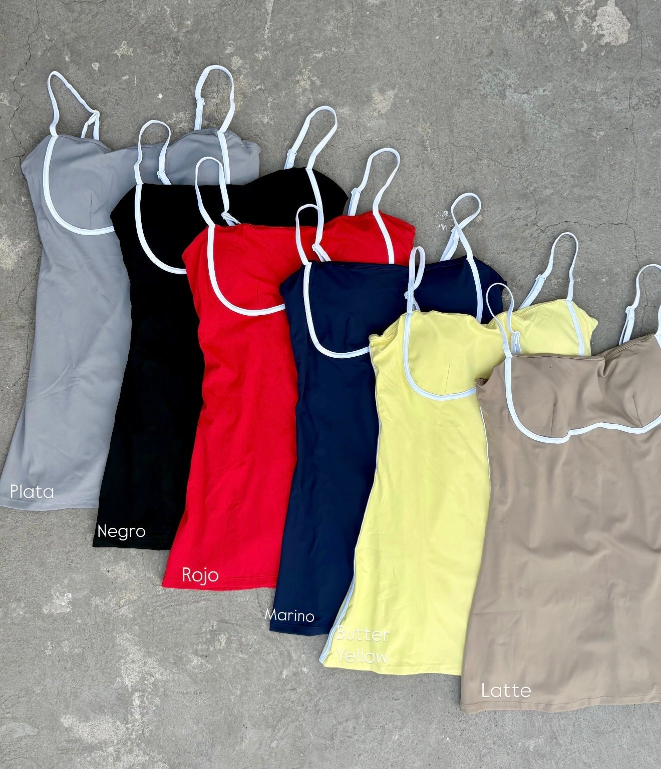 VESTIDO SHORT RECTO TIPO ALO IMPORTACION