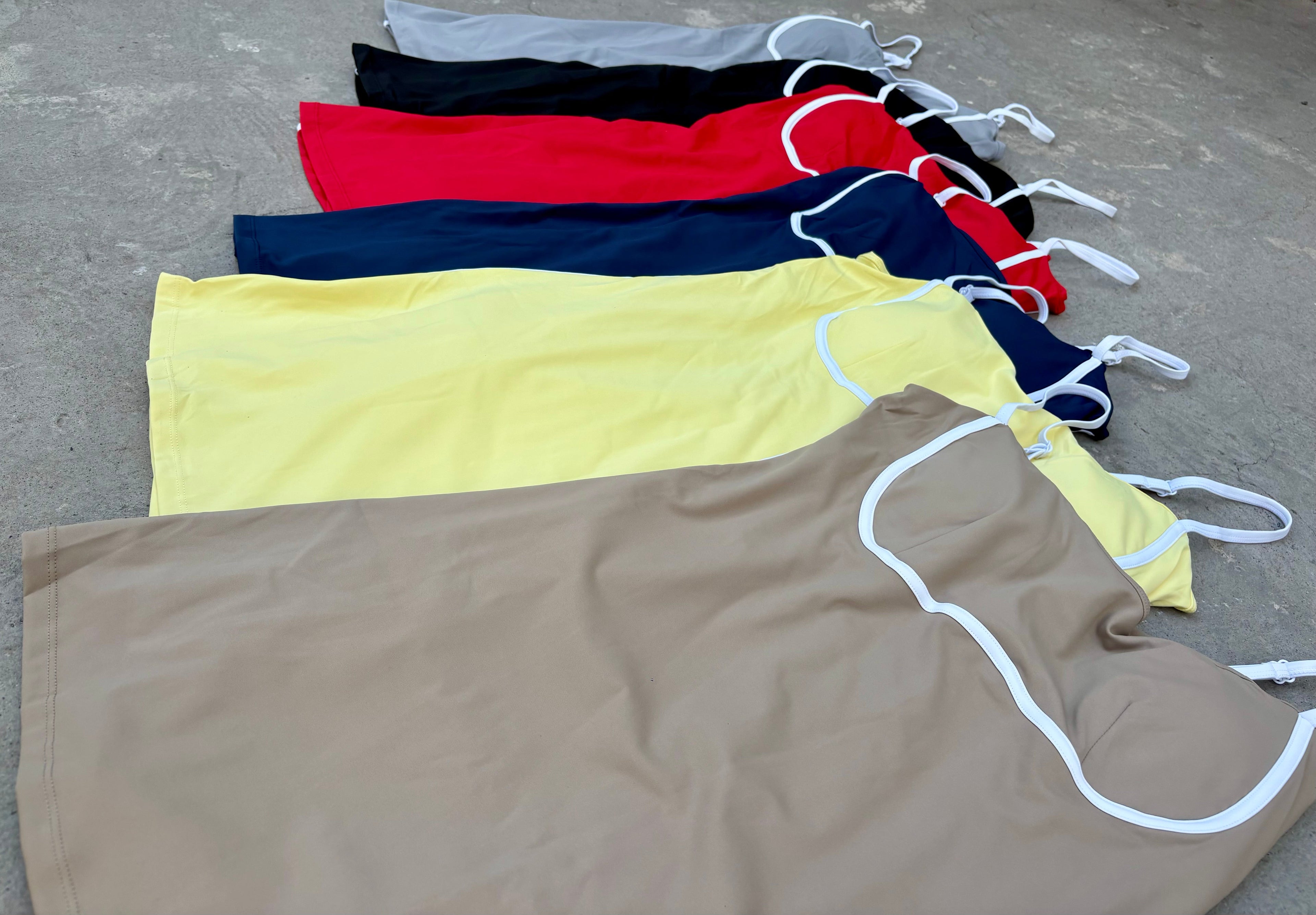 VESTIDO SHORT RECTO TIPO ALO IMPORTACION